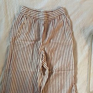 Striped Linen Pants